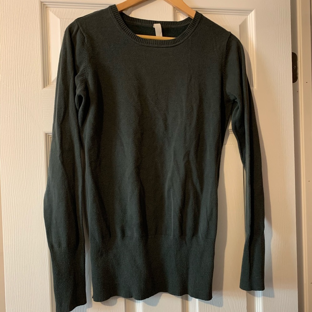 Vintage green sweater medium